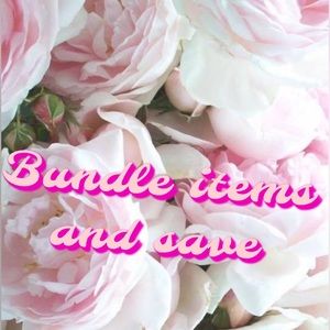 Bundle items and save money!! 
Open to offers